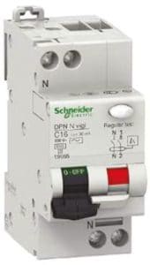 RCBO (Residual Current Circuit Breaker with Overload Protection)